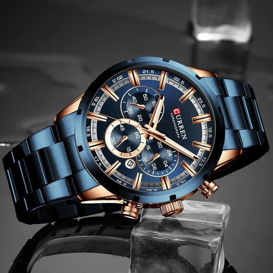 Affordable Elegance: Exploring the CURREN Quartz Watch - Homestore Bargains
