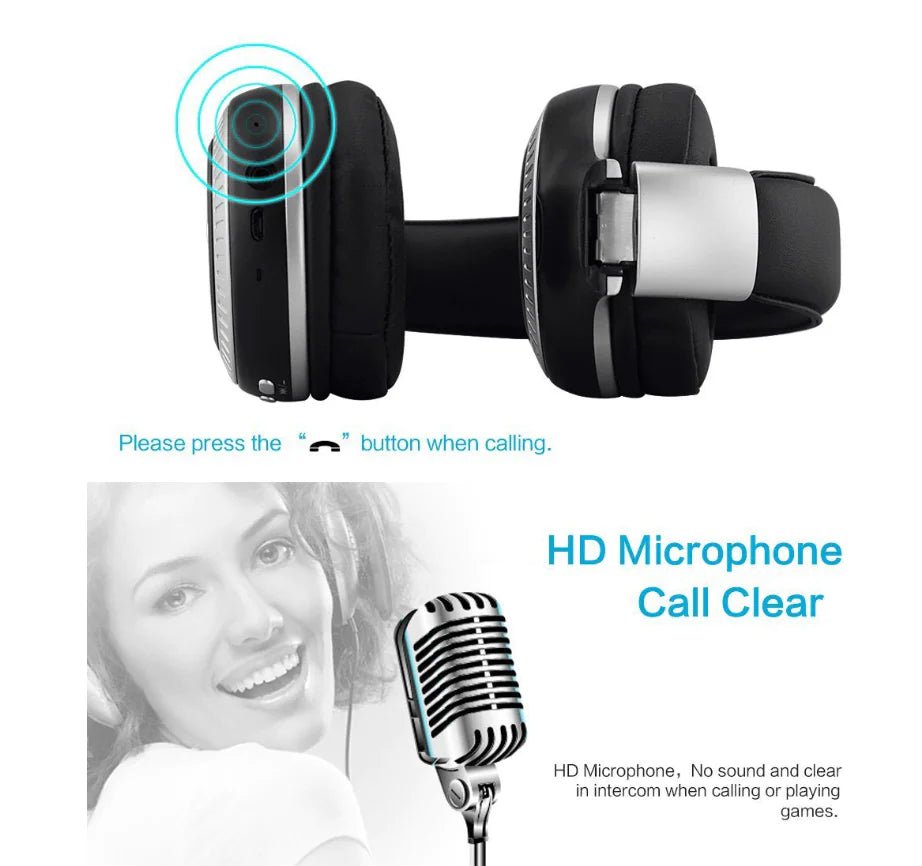 Bluetooth Over - Ear Headphones - Homestore Bargains