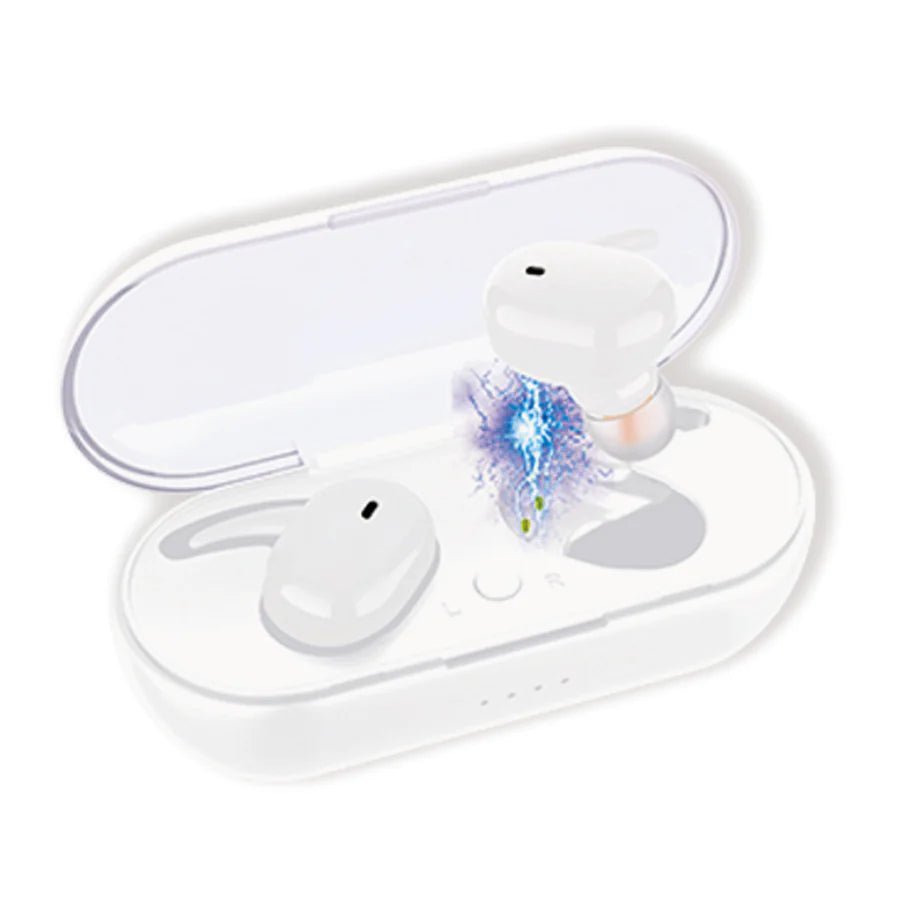 Bluetooth Wireless Earbuds for Dual Ear Calls - Homestore Bargains