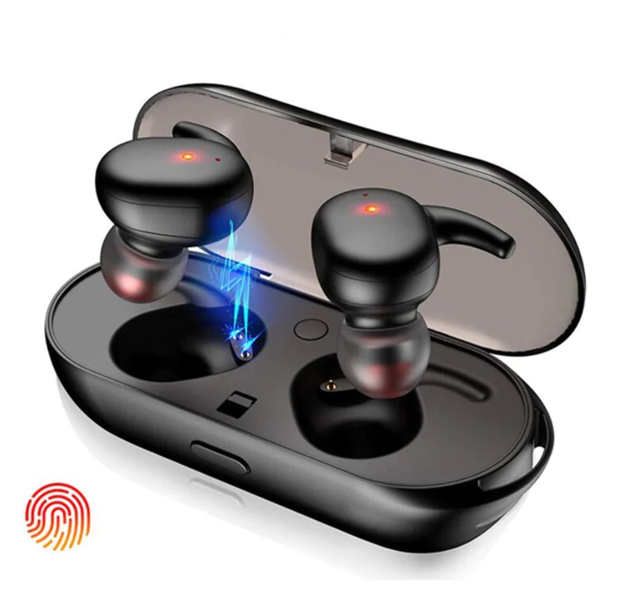 Bluetooth Wireless Earbuds for Dual Ear Calls - Homestore Bargains