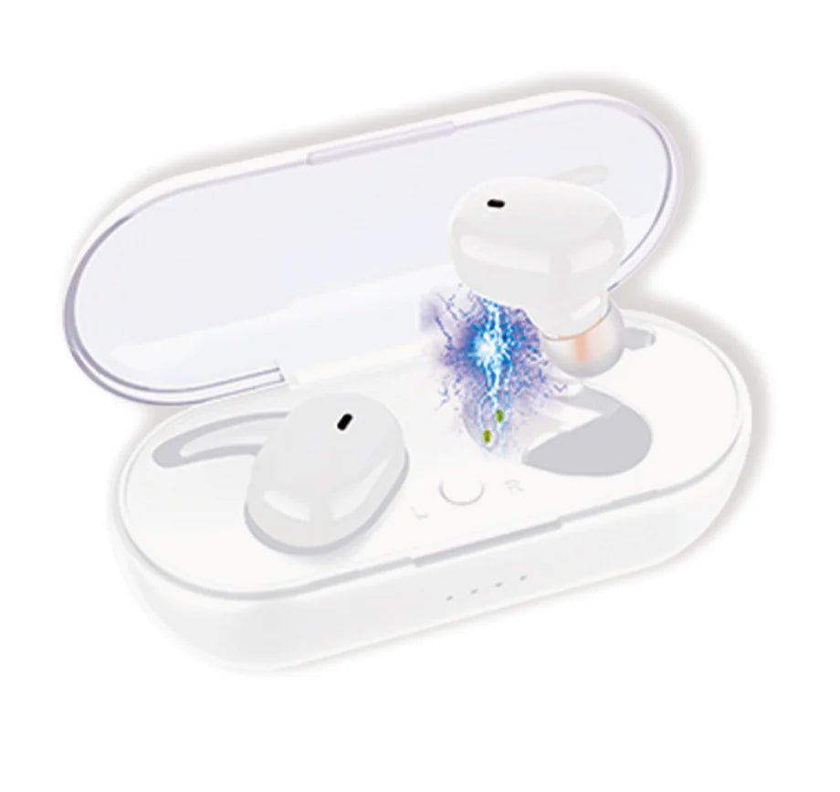 Bluetooth Wireless Earbuds for Dual Ear Calls - Homestore Bargains