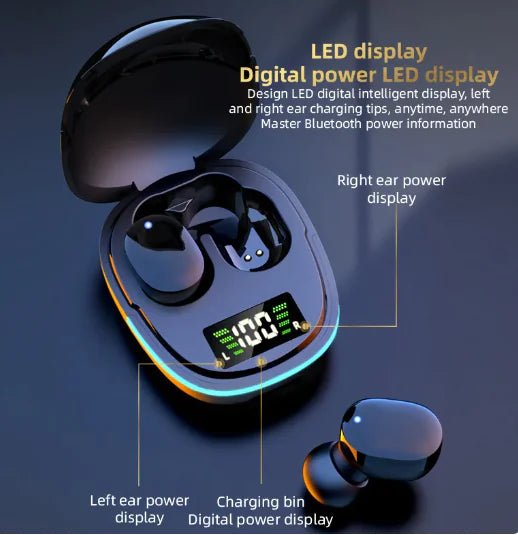 Excelay G9S Bluetooth Mini TWS Wireless Earbuds - Homestore Bargains