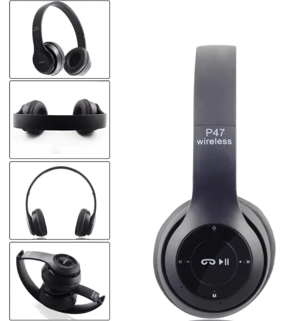 P47 Wireless Bluetooth Headphones - Homestore Bargains