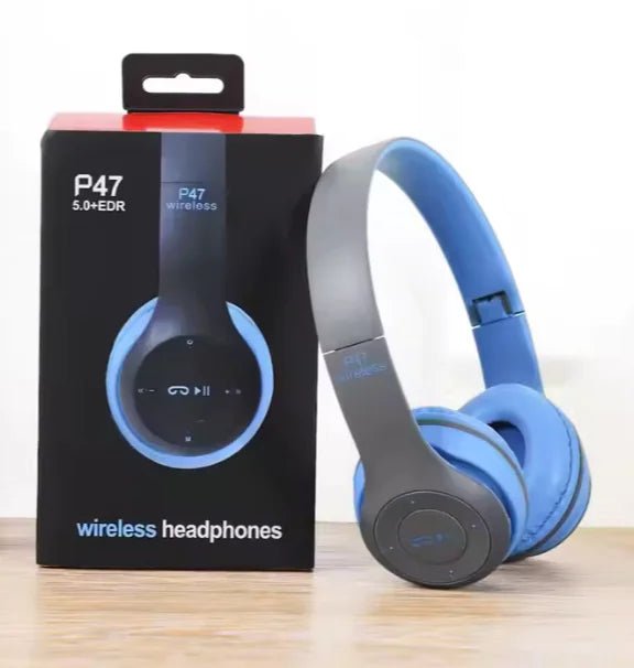 P47 Wireless Bluetooth Headphones - Homestore Bargains
