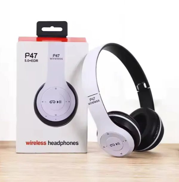 P47 Wireless Bluetooth Headphones - Homestore Bargains