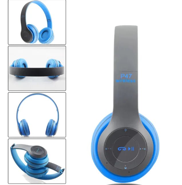 P47 Wireless Bluetooth Headphones - Homestore Bargains