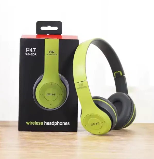 P47 Wireless Bluetooth Headphones - Homestore Bargains