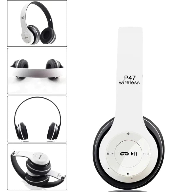 P47 Wireless Bluetooth Headphones - Homestore Bargains