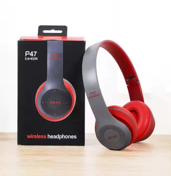 P47 Wireless Bluetooth Headphones - Homestore Bargains