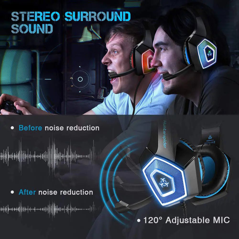RGB Wired Gaming Headset - Homestore Bargains