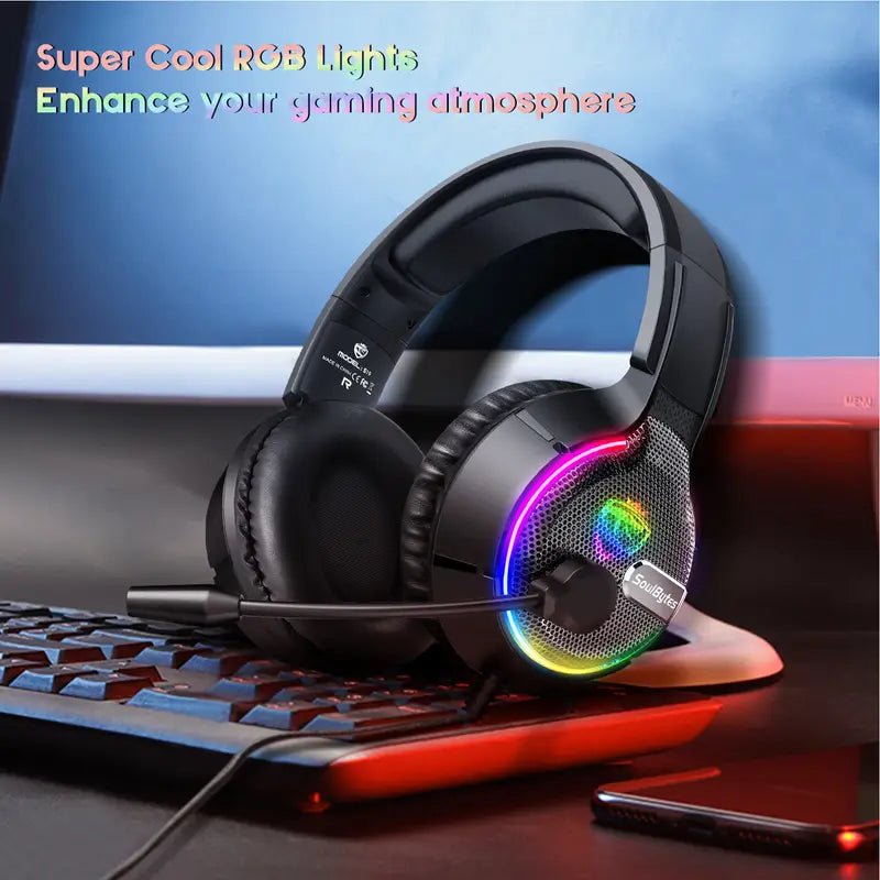 S19 Wired RGB E - sports Gaming Headset - Homestore Bargains