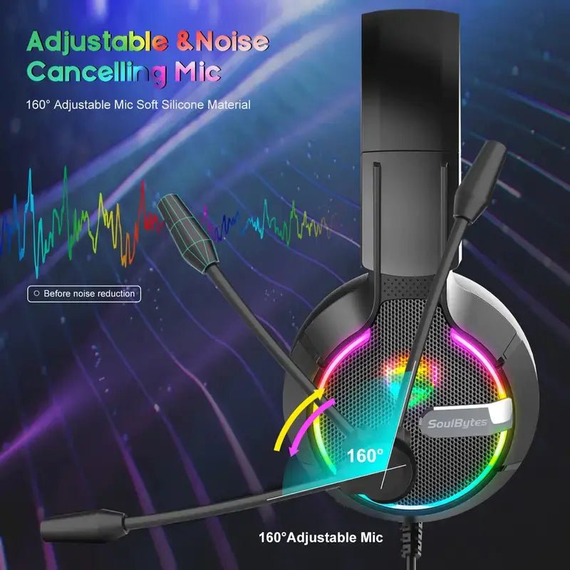 S19 Wired RGB E - sports Gaming Headset - Homestore Bargains