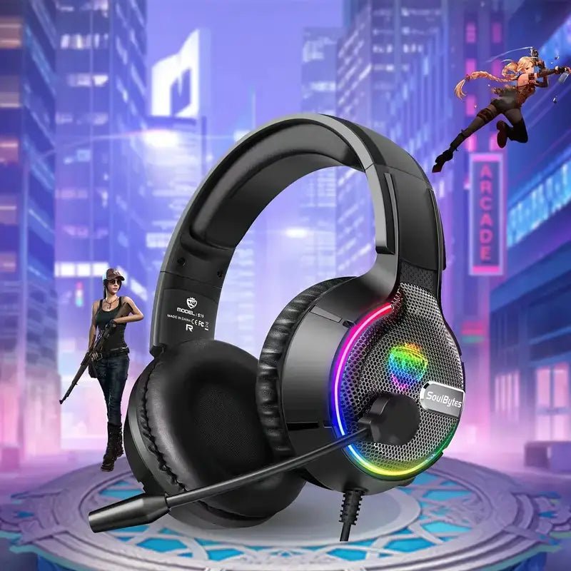 S19 Wired RGB E - sports Gaming Headset - Homestore Bargains