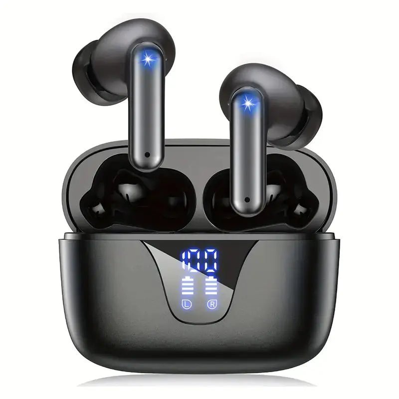True Wireless Earbuds with LED Display - Homestore Bargains