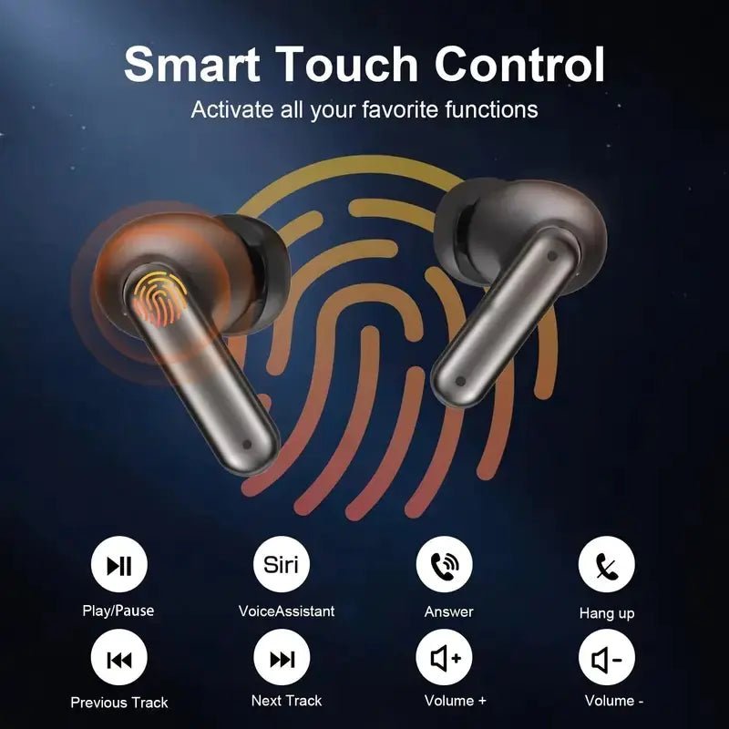 True Wireless Earbuds with LED Display - Homestore Bargains