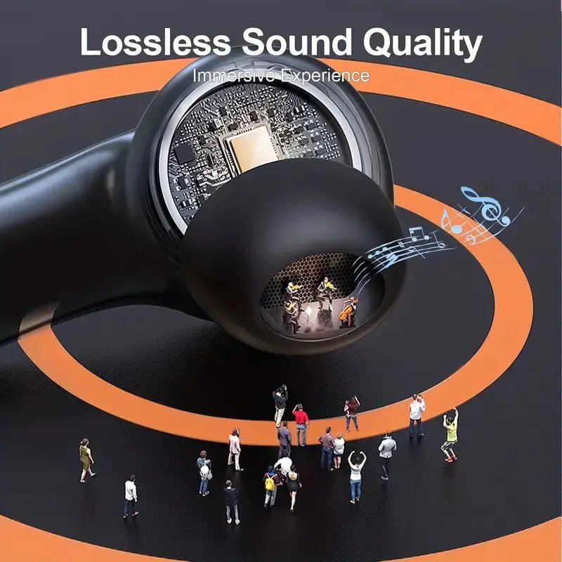 True Wireless Earbuds with LED Display - Homestore Bargains