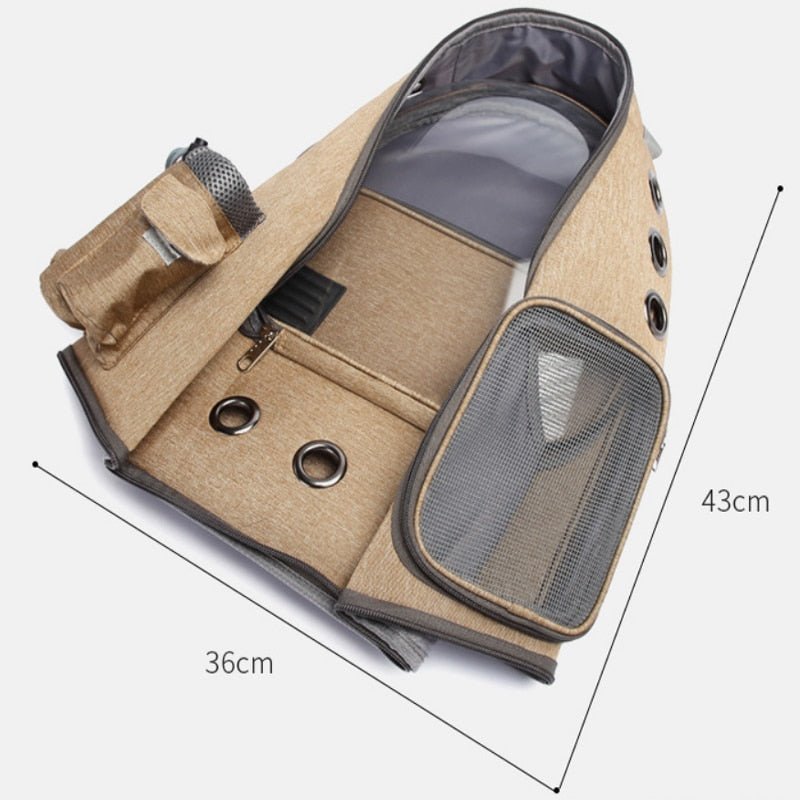 Cat Carrier Backpack Space Capsule - Homestore Bargains