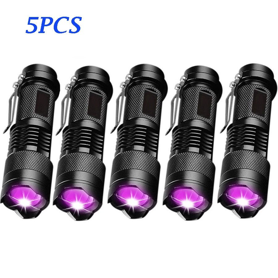UV LED Flashlight - Homestore Bargains