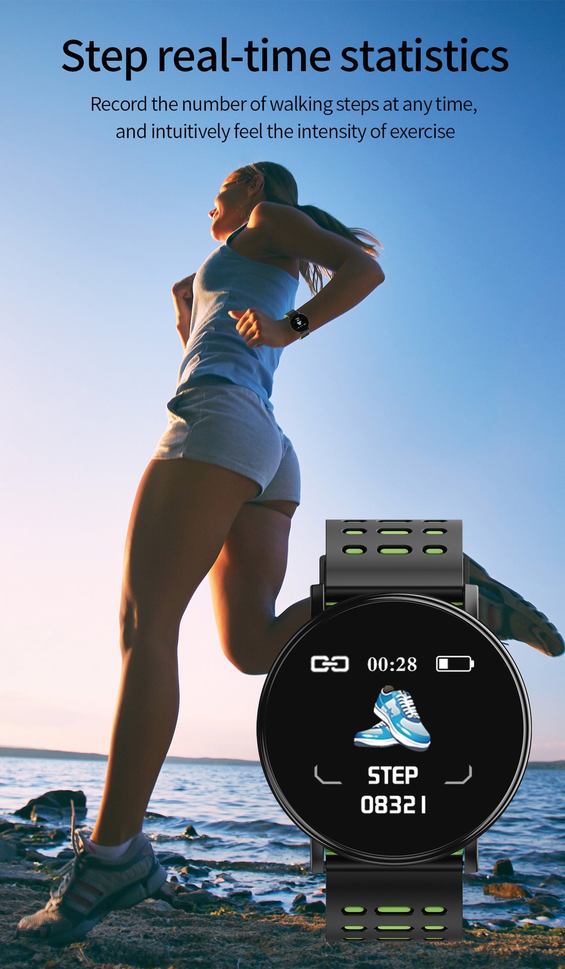 D19119plus Smart Fitness Bracelet