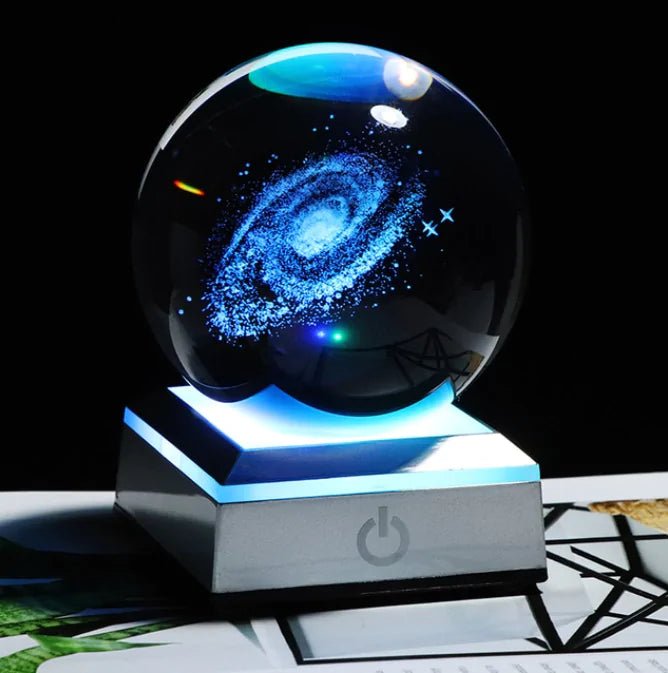 3D Galaxy Miniature Crystal Ball - Homestore Bargains