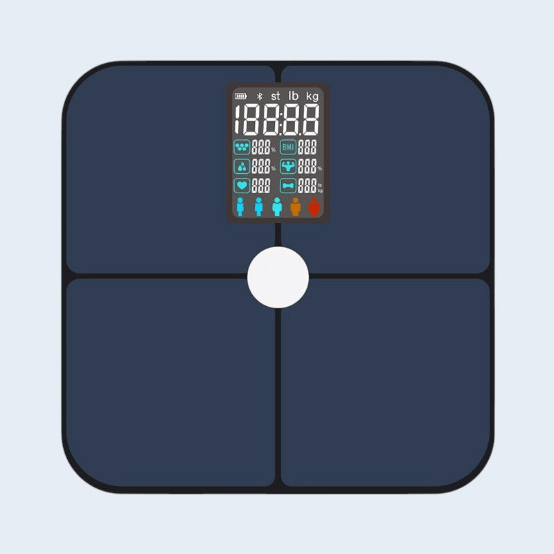 Intelligent Heart Rate Body Fat Scale with 52-Week Tracker & Guide
