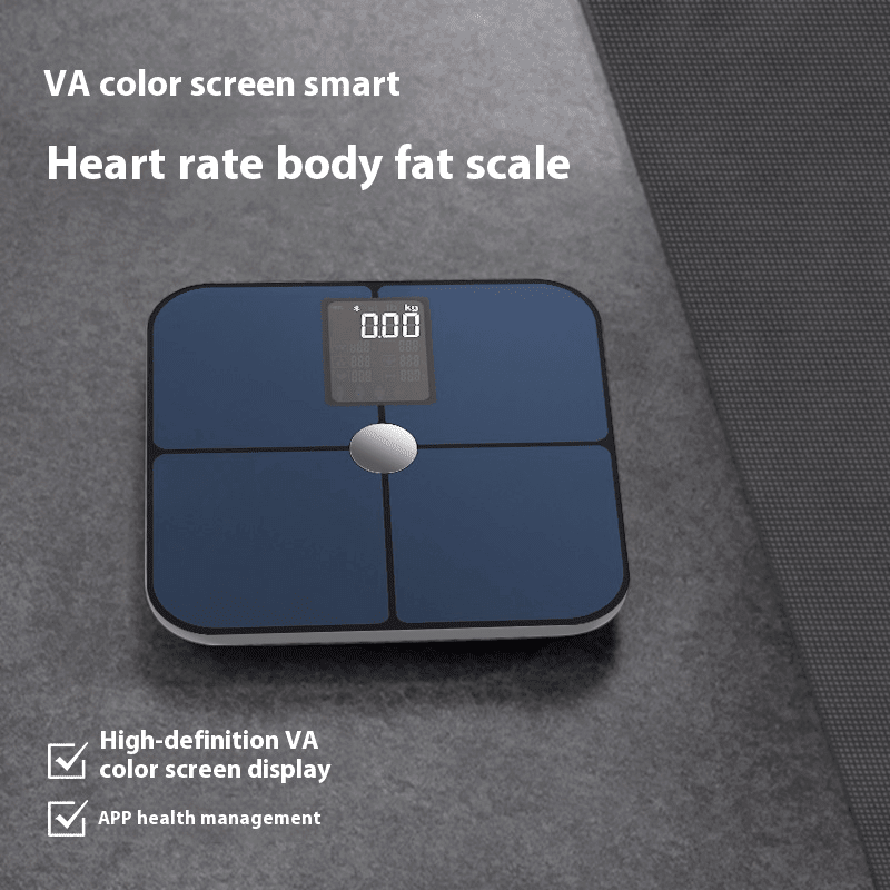 Intelligent Heart Rate Body Fat Scale with 52-Week Tracker & Guide - Homestore Bargains