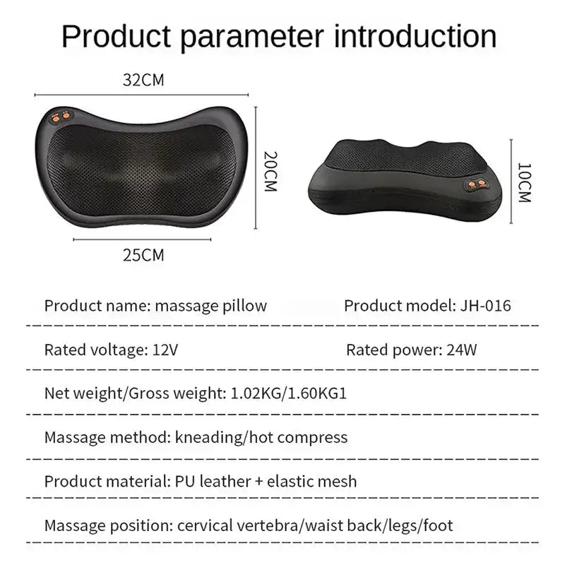 Massage Pillow - Homestore Bargains
