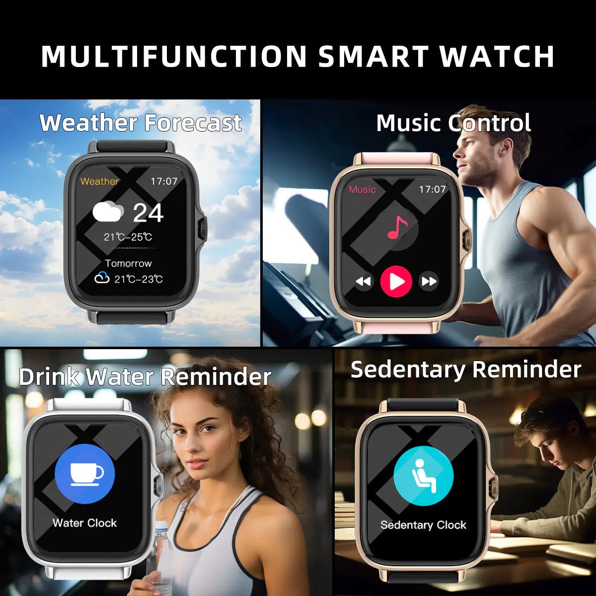 Smart Fitness Watch - Homestore Bargains