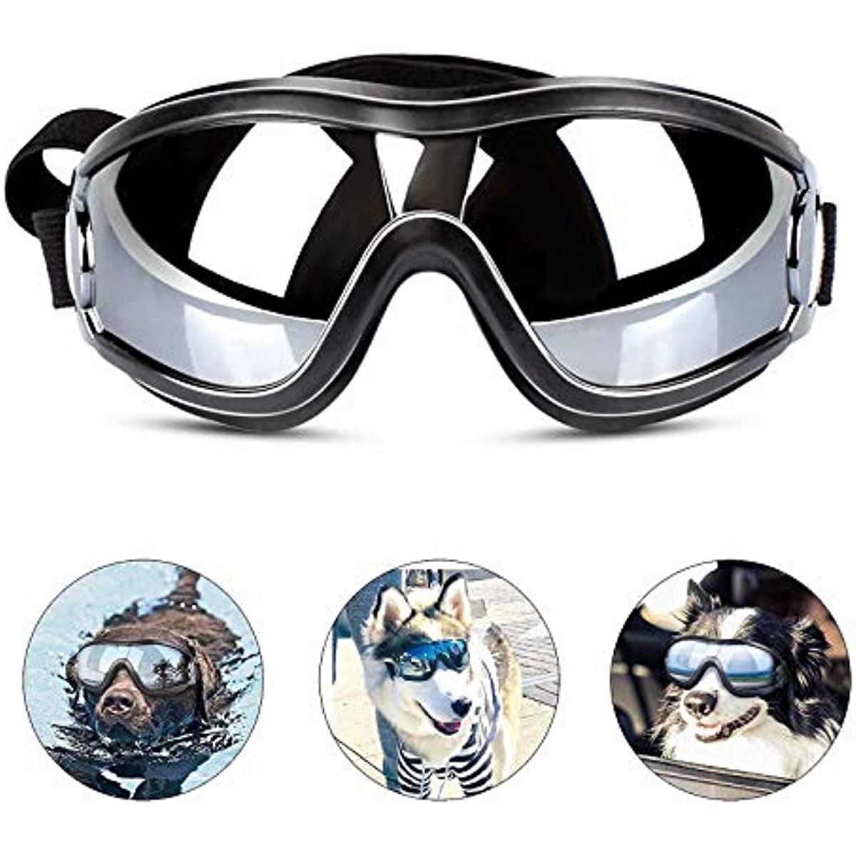 Adjustable Strap Dog Goggles - Homestore Bargains