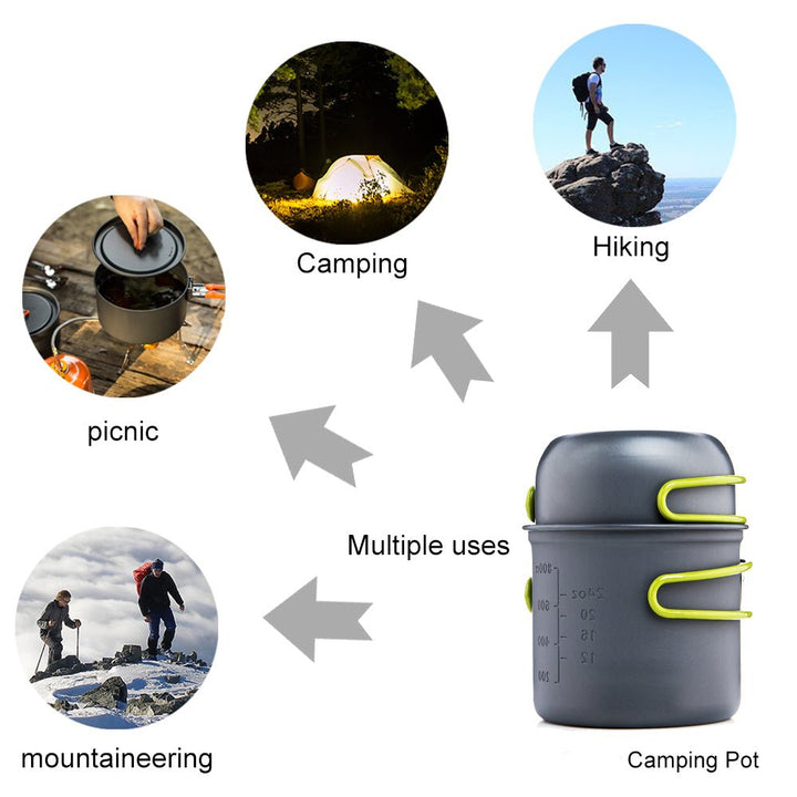Camping Tableware Kit - Homestore Bargains