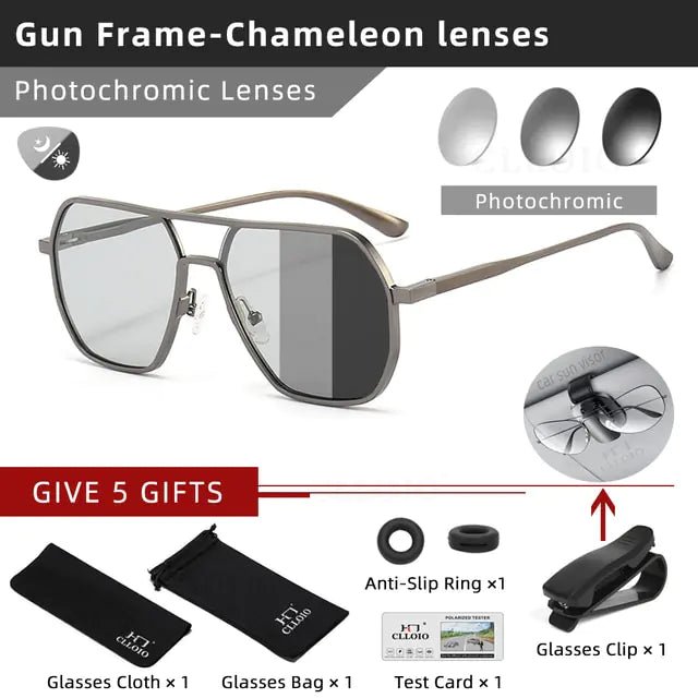 CLLOIO Aluminum Photochromic Sunglasses - Discover Top Deals At Homestore Bargains!