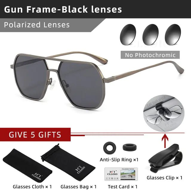 CLLOIO Aluminum Photochromic Sunglasses - Discover Top Deals At Homestore Bargains!