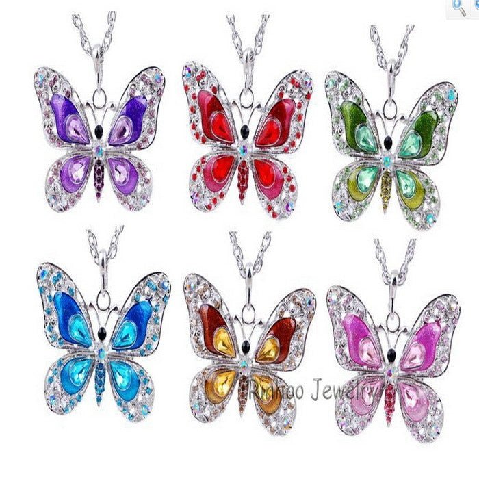 Colorful Butterfly Necklace - Homestore Bargains