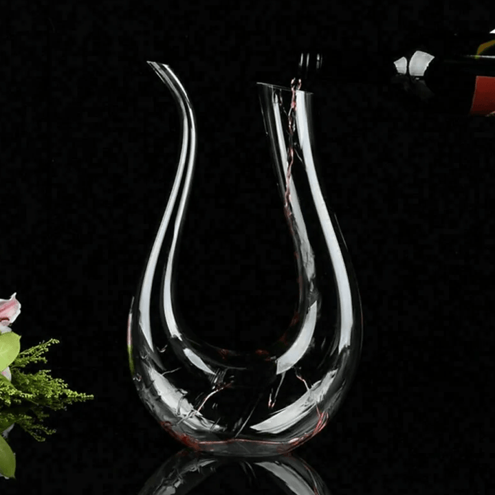 Crystal Wine Decanter Bottle - Homestore Bargains