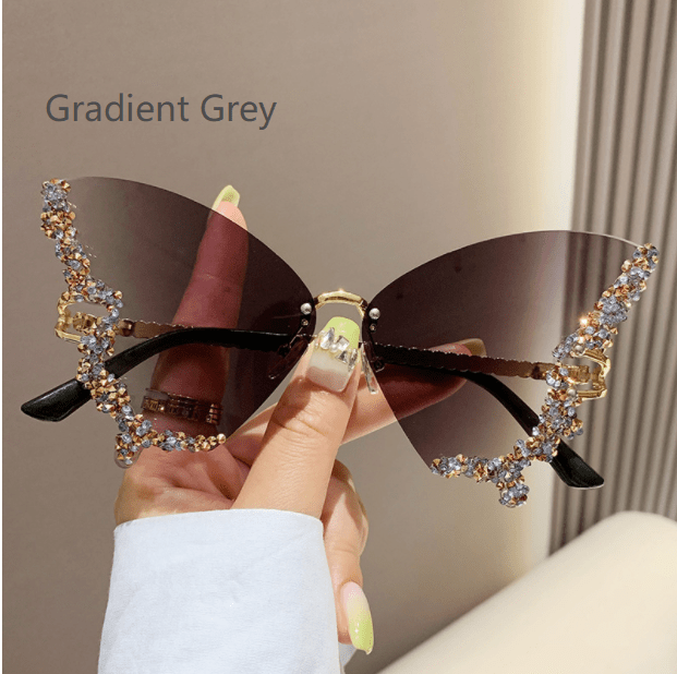 Diamond Butterfly Sunglasses - Homestore Bargains