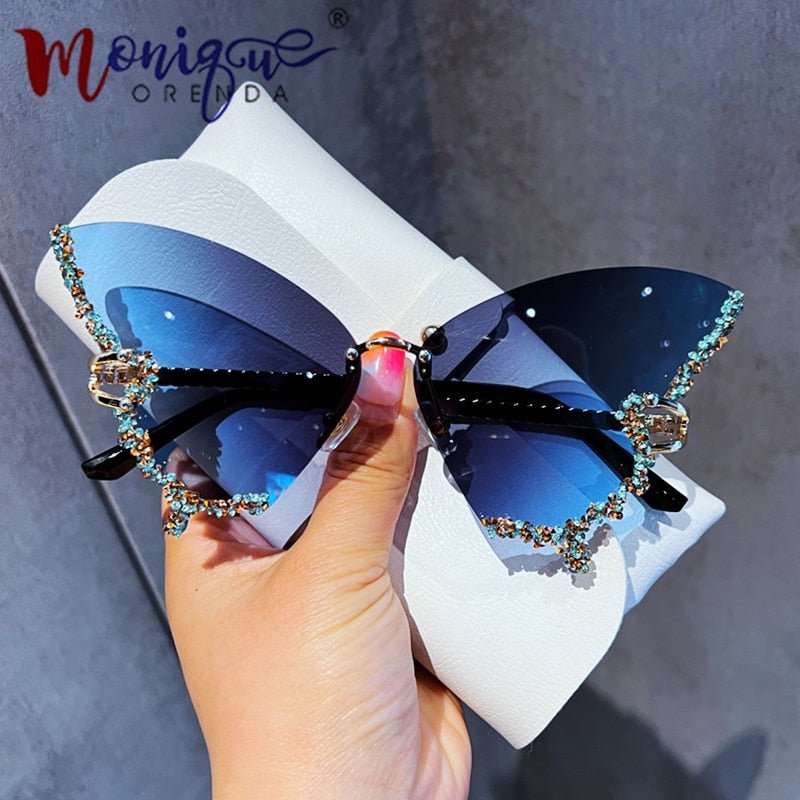 Diamond Butterfly Sunglasses - Homestore Bargains