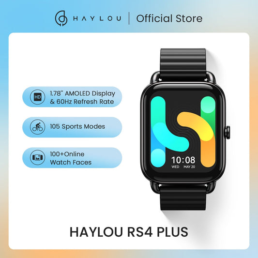 Haylou RS4 Plus Smartwatch - Homestore Bargains