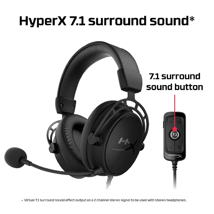 Gaming Headset: HyperX Alpha S