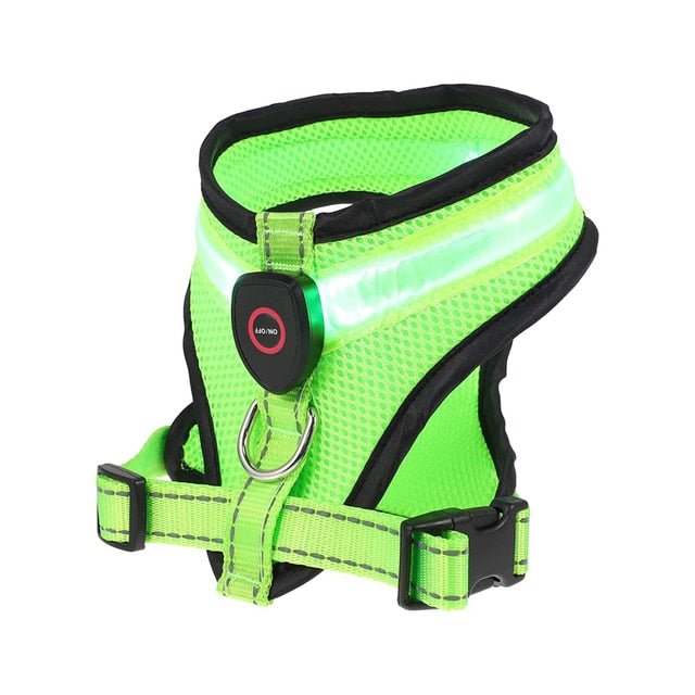 LED Light Dog Harness - Homestore Bargains