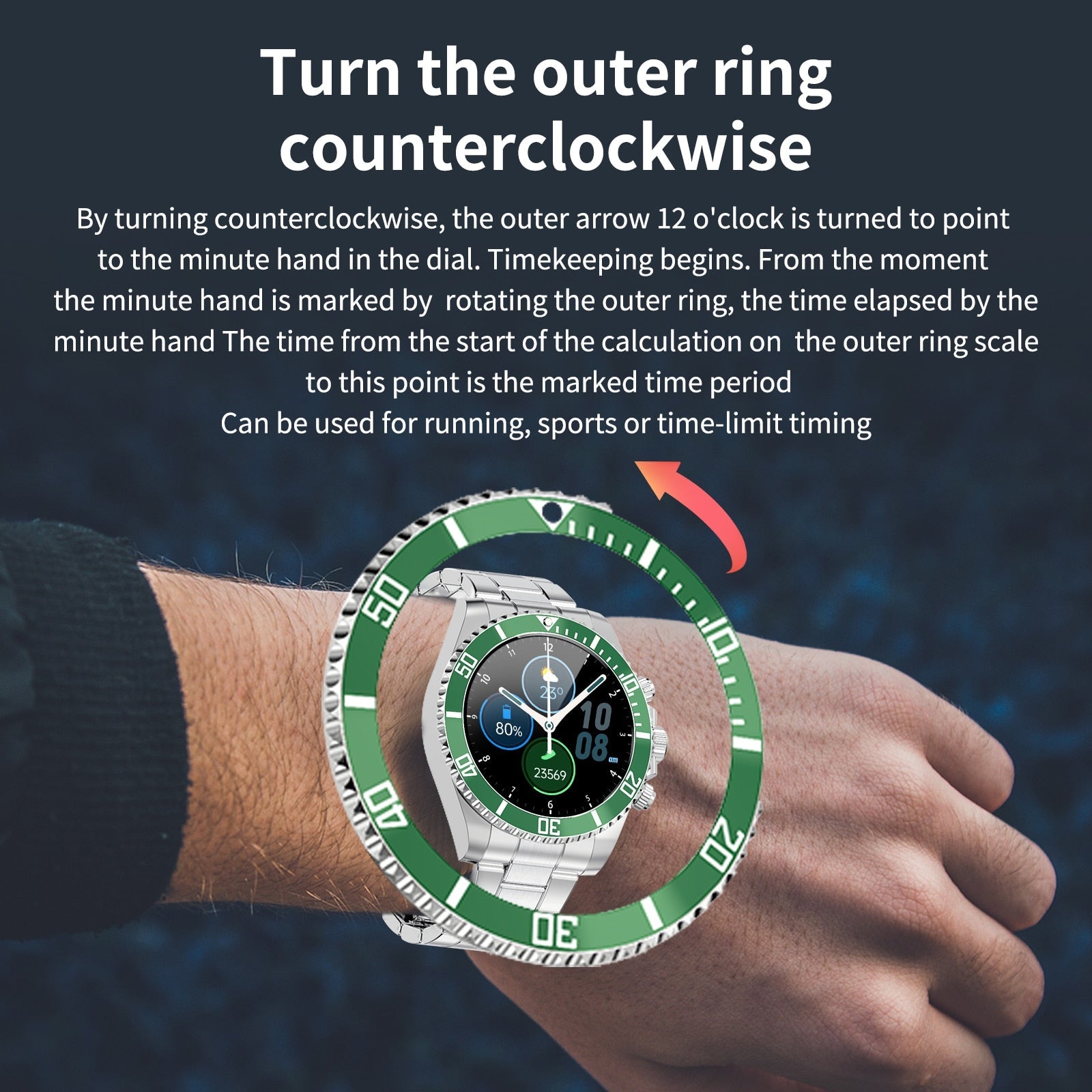 LED Noctilucent Smartwatch - Homestore Bargains