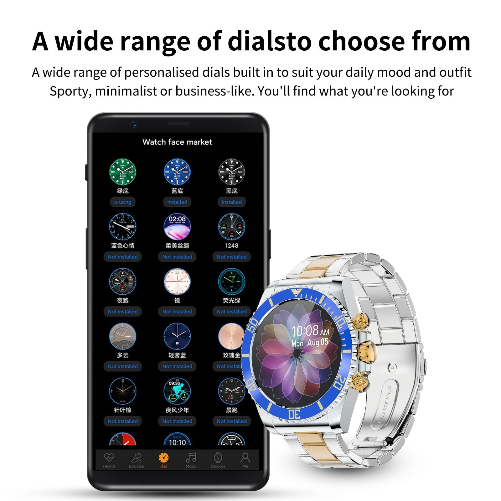 LED Noctilucent Smartwatch - Homestore Bargains
