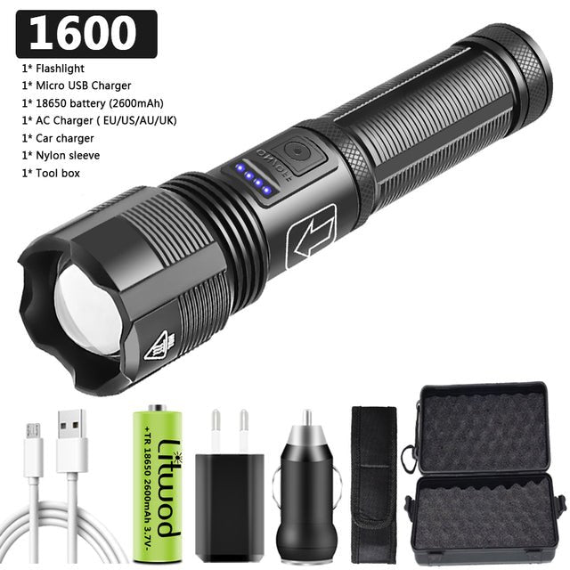 Litwod Tactical Flashlight - Homestore Bargains