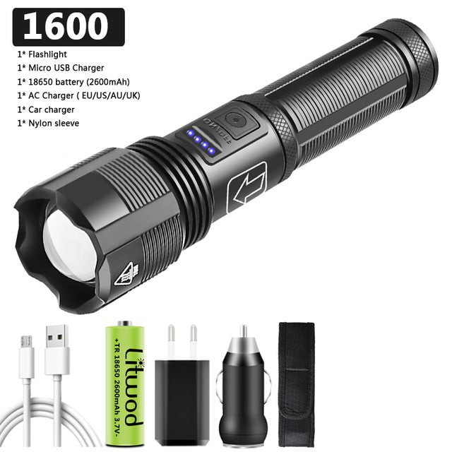 Litwod Tactical Flashlight - Homestore Bargains