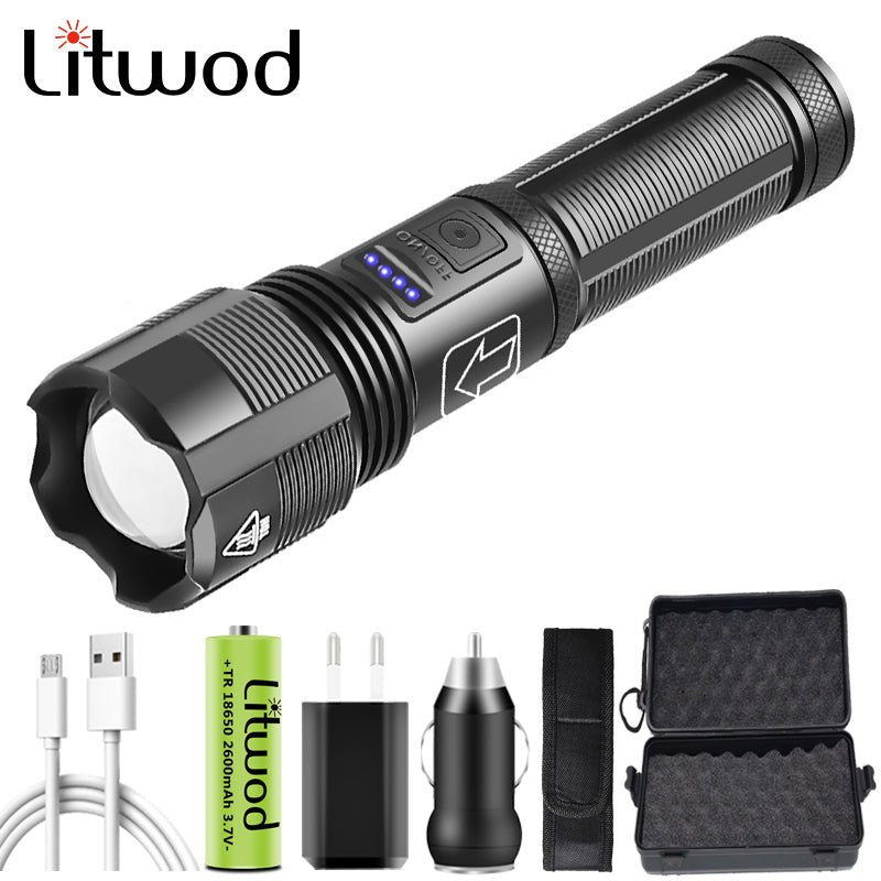 Litwod Tactical Flashlight - Homestore Bargains