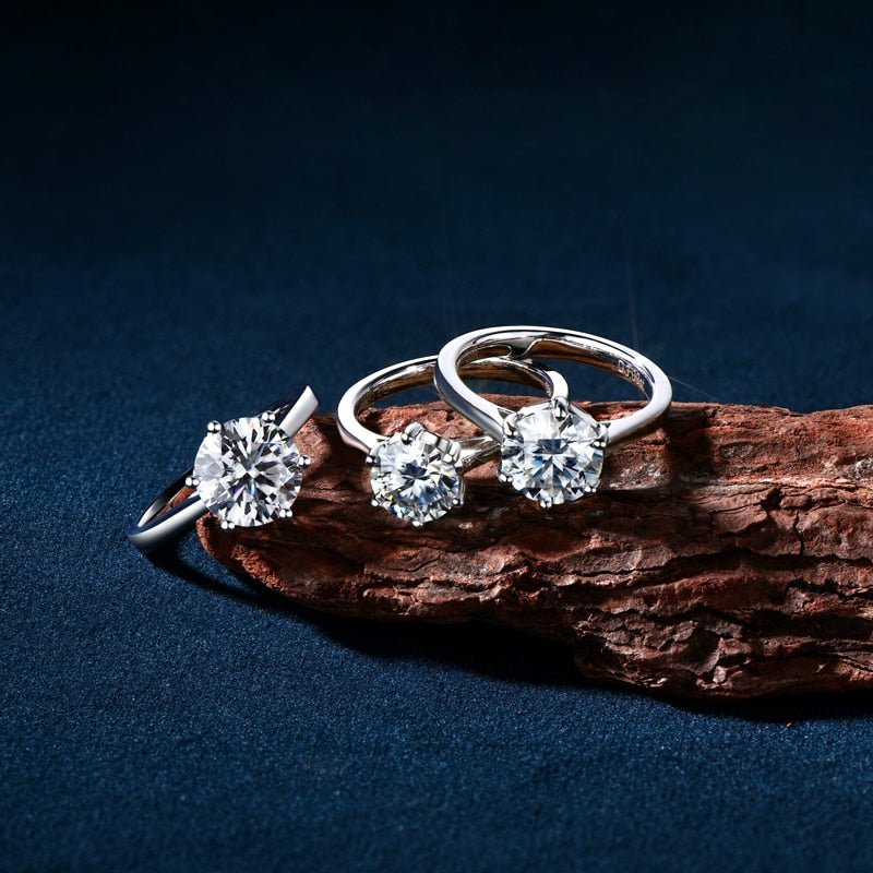 Luxury Moissanite Engagement Ring - Homestore Bargains