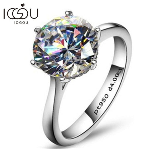 Luxury Moissanite Engagement Ring - Homestore Bargains