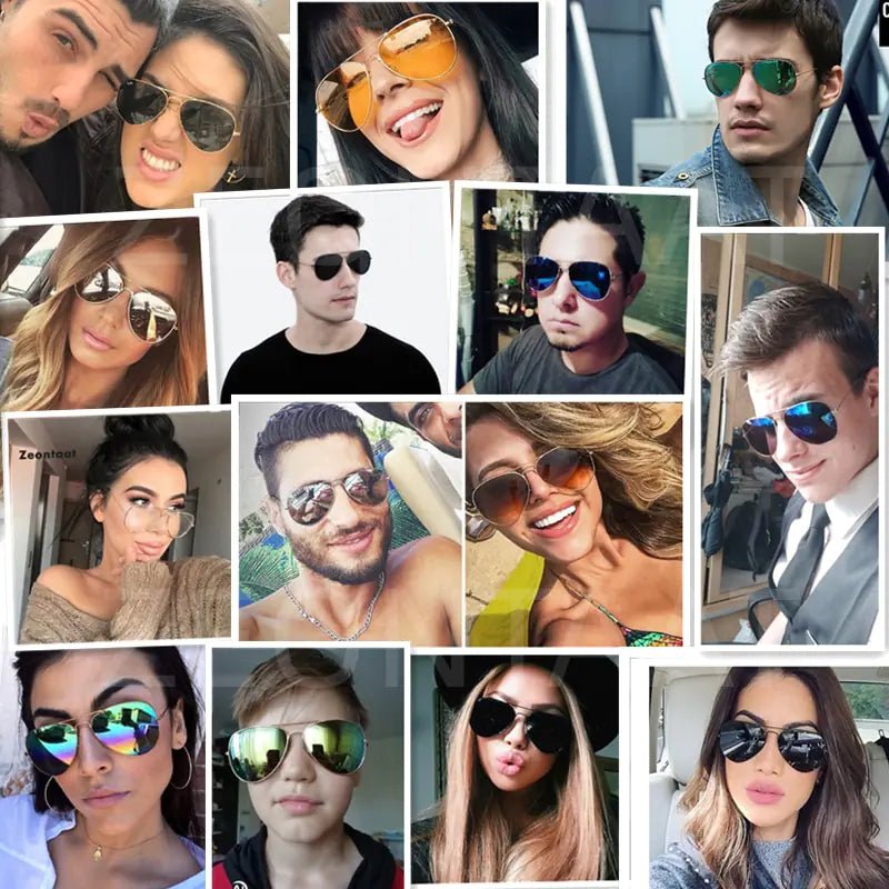 Polarized Classic Aviation Sunglasses - Discover Top Deals At Homestore Bargains!