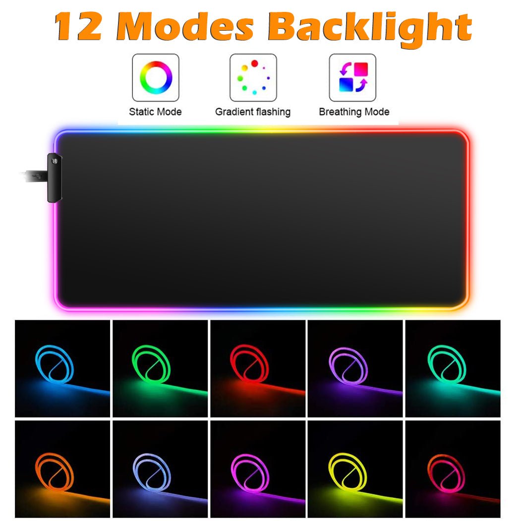RGB Gaming Mousepad - Homestore Bargains