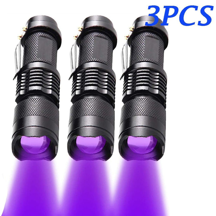 UV LED Flashlight - Homestore Bargains