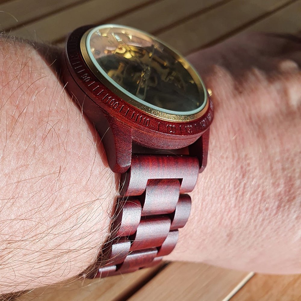 Wooden Watch For Men - Homestore Bargains